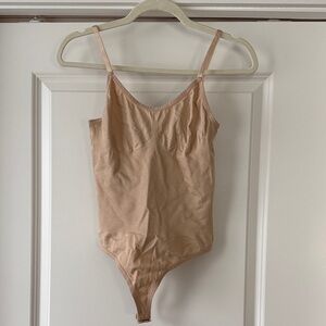 SKIMS Kids Beige One Piece Bodysuit